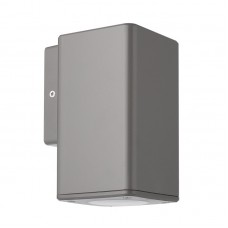 Φωτιστικό Σποτ Μονής Κατεύθυνσης με ντουί GU10 Polycarbonate Γκρι IP54 3-076016